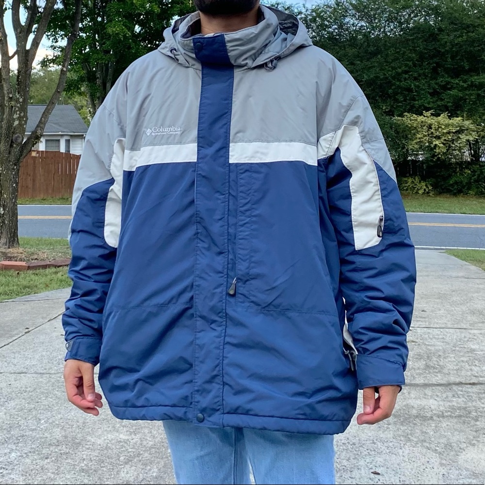 COPY - Columbia Men’s Winter Puffer Coat Blue